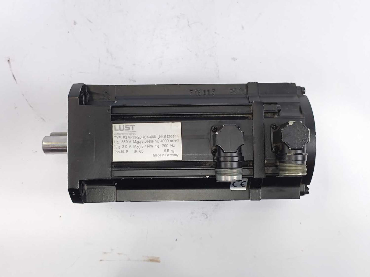 LUST PSM-11-20R84-400 AC Servomotor 4000 RPM