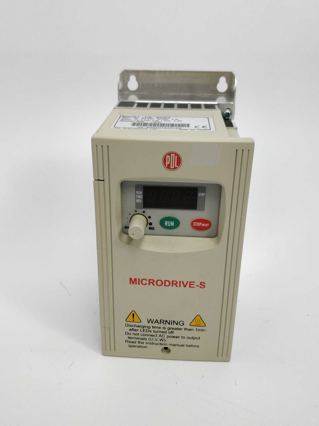 PDL Electronics UD-S002 Microdrive-S 200-240V 50/60Hz 6.2A