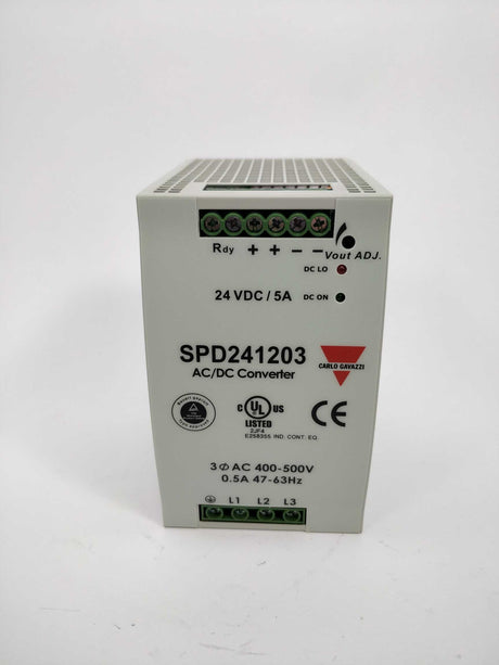 Carlo Gavazzi SPD241203 AC/DC converter 24VDC 120W