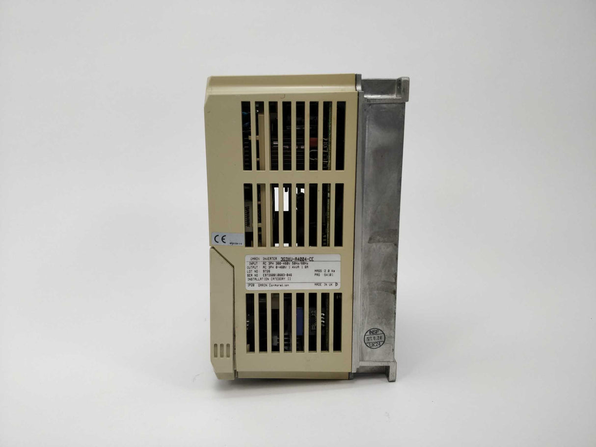 OMRON 3G3XV-AB004-CE 3G3XVAB004CE Sysdrive, Outp:1.6A,1.4kVA