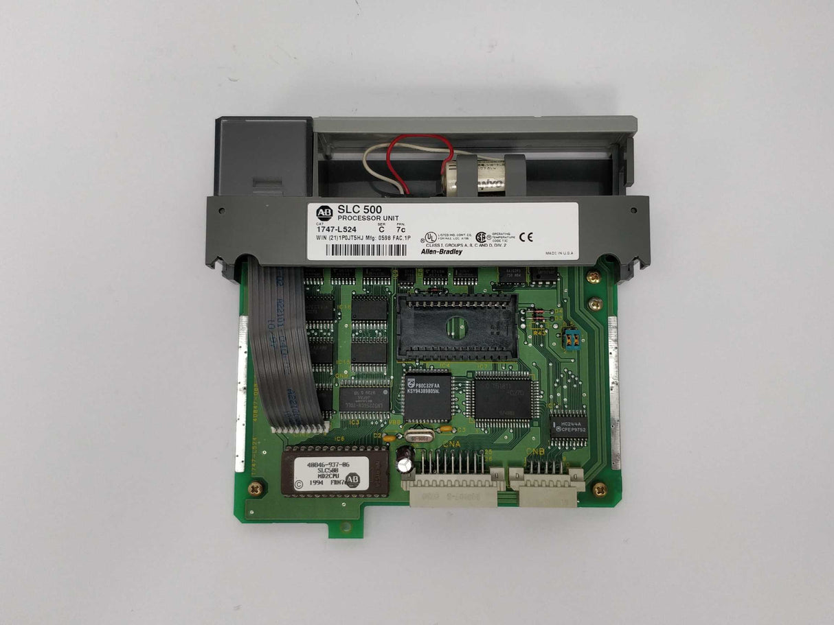 ALLEN-BRADLEY 1747-L524 SLC 500 Processor unit Ser. C frn 7c