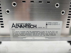 Advantech FPM-3150TV-T LCD W/TOUCHSCREEN