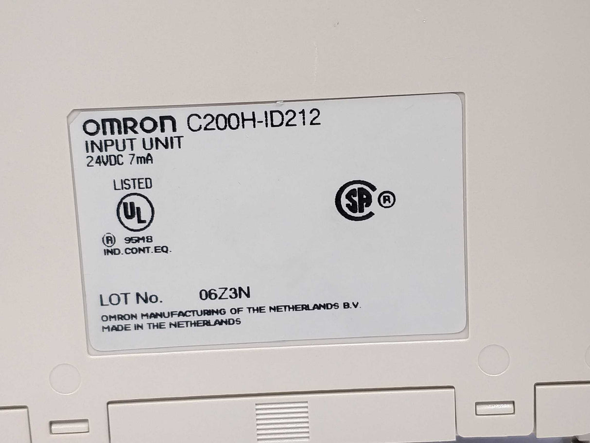 OMRON C200H-ID212 Input unit