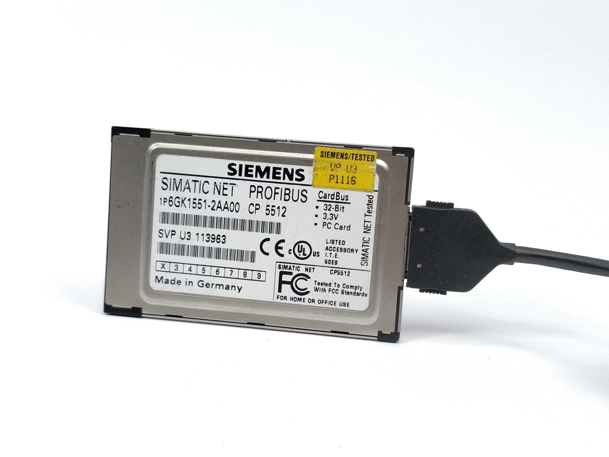 Siemens C79459-A1890-A10 HW Adapter E04 + 6GK1551-2AA00 E02