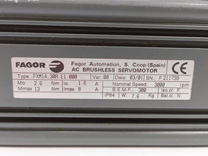 Fagor FXM14.30A.E1.000 AC Brushless Servomotor