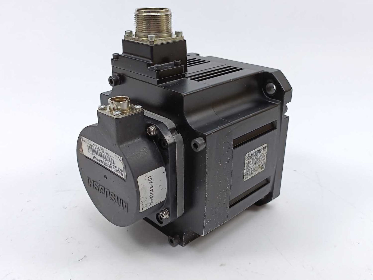 Mitsubishi HF-H104S-A51 AC Servo Motor w/ OSA105S5 Encoder