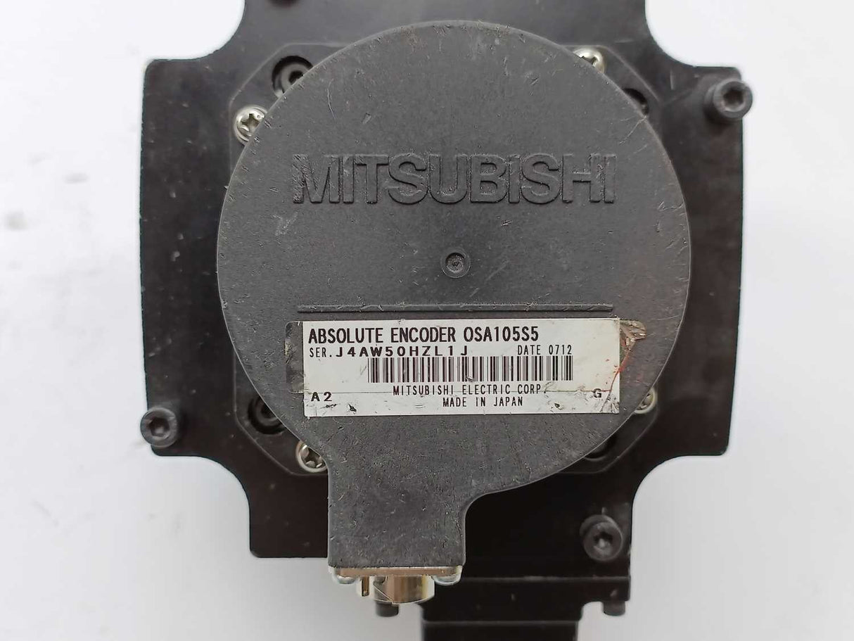 Mitsubishi HF-H104S-A51 AC Servo Motor w/ OSA105S5 Encoder