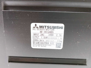 Mitsubishi HF-H154BS-A51 Servo Motor w/ Mitsubishi OSA105S5 Encoder
