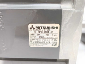 Mitsubishi HF-KP73JW04-S6 Servo Motor w/ Cables