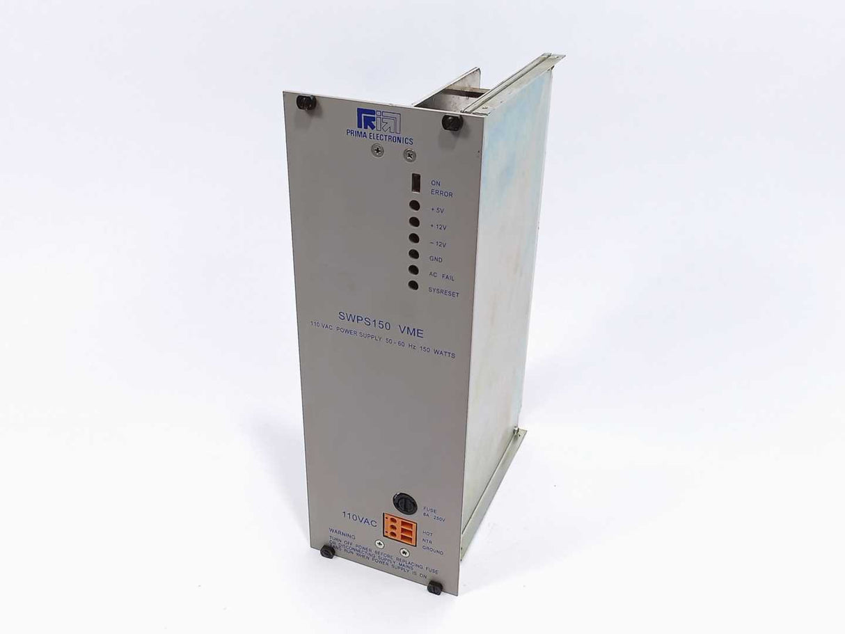 Prima Electronics 2SMPM2813/0C SWPS150 VME 110VAC Power Supply 150W