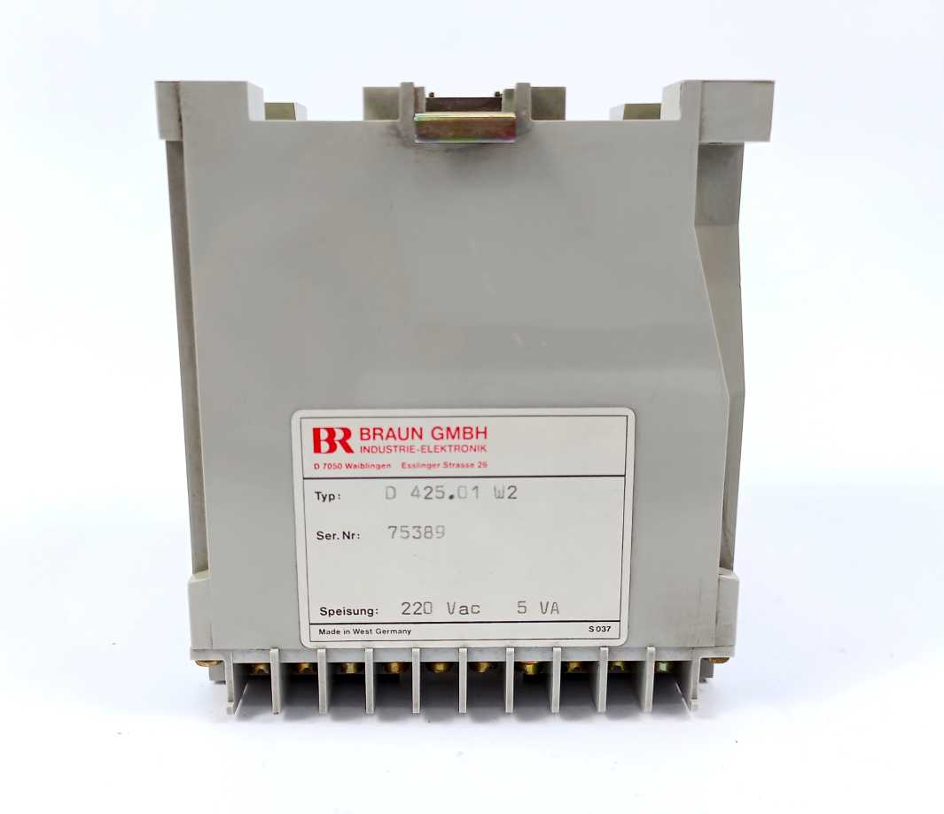 Braun D425.01 W2