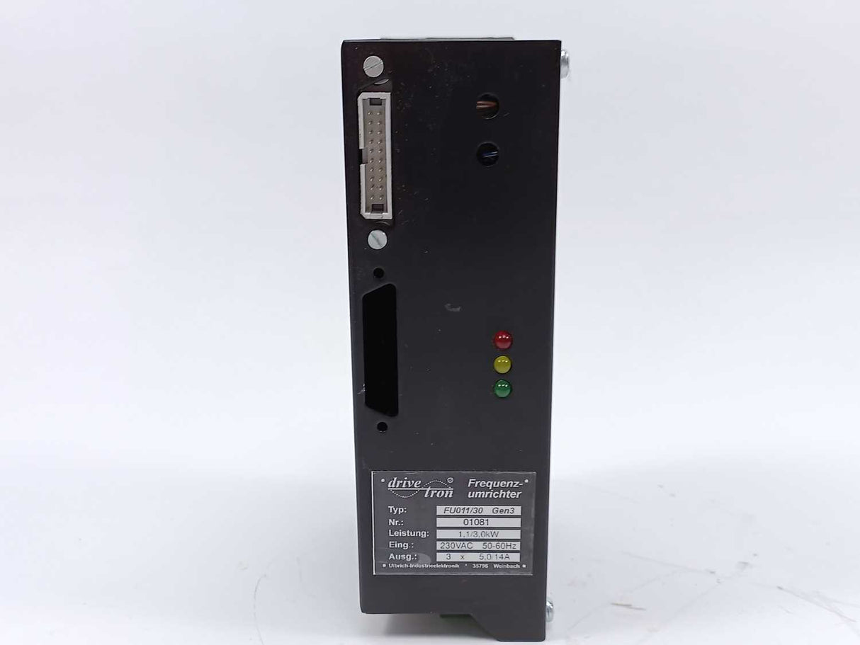 Drivetron FU011/30 Frequency Converter