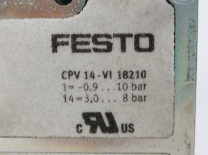 Festo 165811 Electrical Interface CPV14-GE-DI01-8 +152427 + 18210