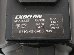 NORGREN C74S-DK3015 W/ EXCELON B74G-4GK-AD3-RMN