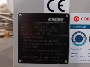 Assembleon 946601314101 PA131410 Topaz SMT Pick and Place Machine