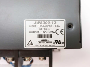 Densei-Lambda JWS300-12 Power Supply 12V 27A 50/60Hz