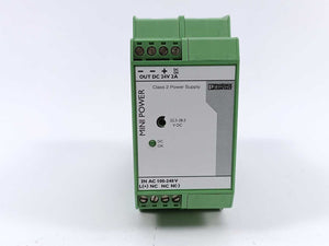 Phoenix Contact 2938730 MINI-PS-100-240AC/24DC/2 Power Supply