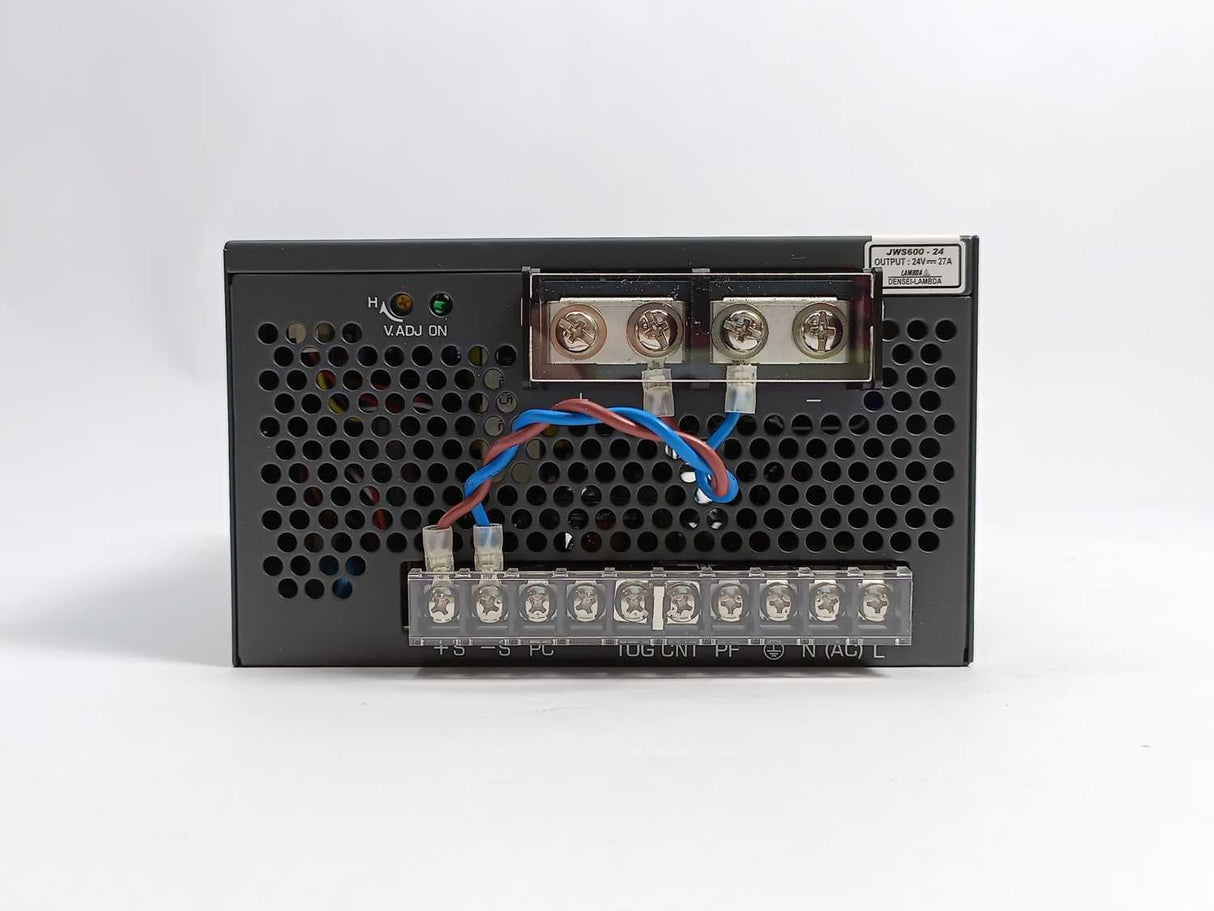 Densei-Lambda JWS600-24 Power Supply 24V 27A 50/60Hz