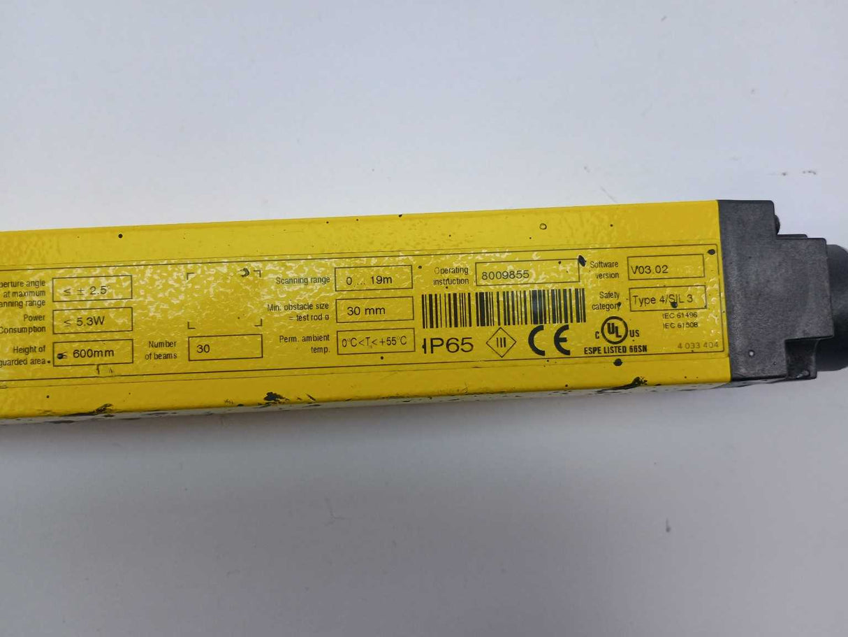 SICK 1018639 C40S-0603CA010 & 1018640 C40E-0603CA010 Sender & Receiver