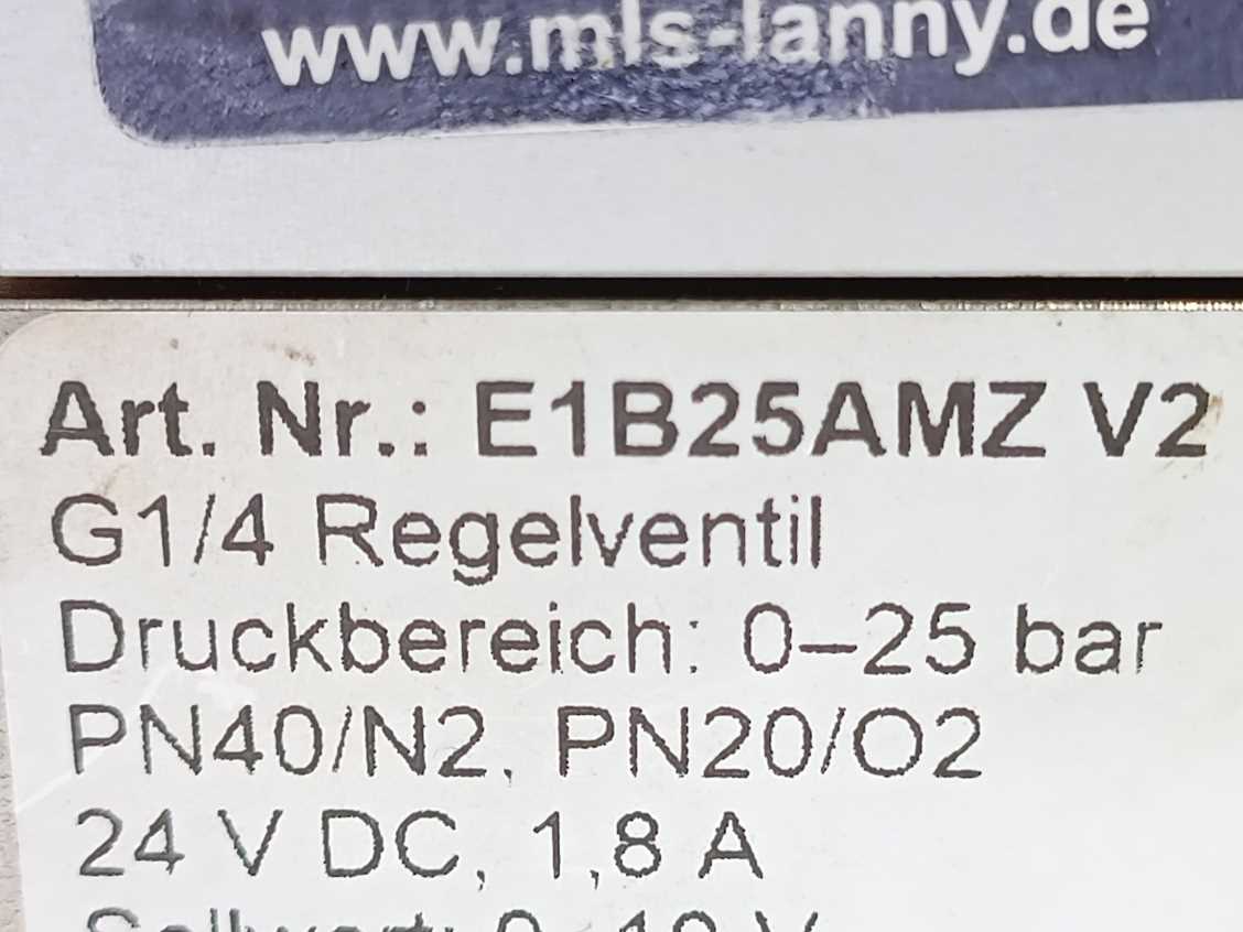 Lanny E1B25AMZ V2 Valve Regulator