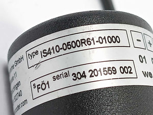 W+S Messysteme IS410-0500R61-01000 Encoder