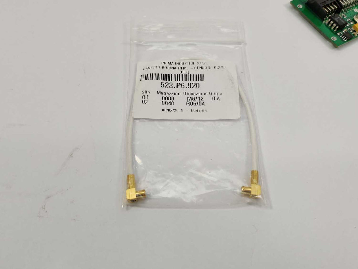Prima Industrie 1SMPC3606/0C Sensor Circuit Board Assembly with cable
