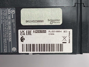 Schneider Electric C10H4 4P NSX100H Circuit Breaker without Trip Unit