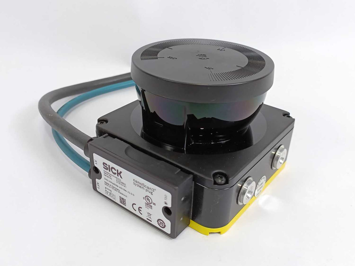 SICK 1100334 NANS3-CAAZ30ZA1 Safety Laser Scanner: NanoScan3 Pro
