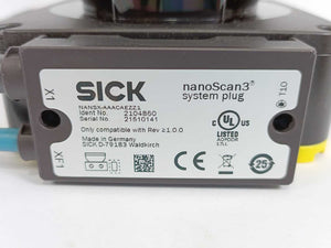 SICK 1100334 NANS3-CAAZ30ZA1 Safety Laser Scanner: NanoScan3 Pro