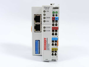 Beckhoff BK9100 Ethernet TCP/IP Bus Coupler with 2-Channel Switch