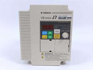 OMRON / YASKAWA CIMR-J7AZ40P7 VS Mini J7 Frequency Inverter 400V 3Phase 1.1kW