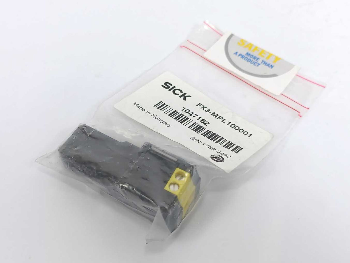 SICK 1047162 FX3-MPL100001 System Plug, Flexi Soft