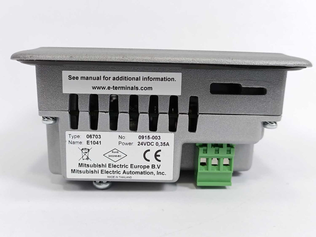 Mitsubishi 06703 E1041 Touch Screen Display