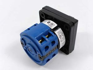 KRAUS & NAIMER CA10.A202.E 20A 3‑Pole On/Off Cam Switch, Front‑Mounted, 48×48 mm