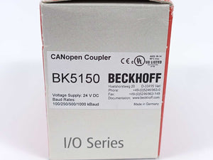 Beckhoff BK5150 CANOpen Bus Coupler, Compact