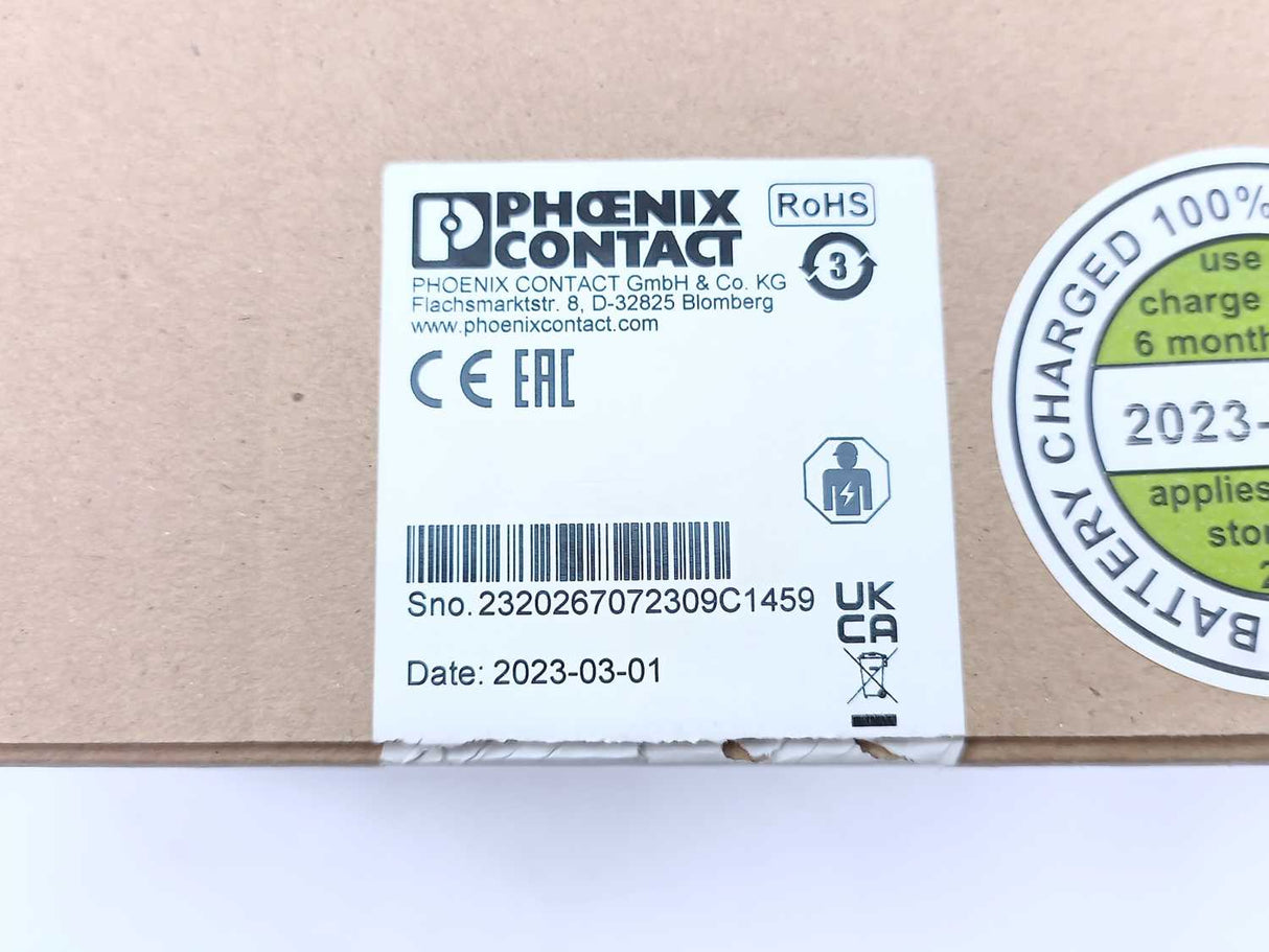 Phoenix Contact 2320267 QUINT-UPS/24DC/24DC/10/3.4AH Power Supply 24V