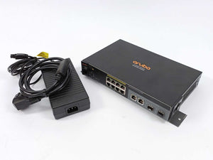 Hewlett Packard J9774A Aruba 2530-8G-PoE+ Switch w/ Power Cable