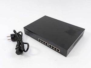 EDIMAX GS-1008P Gigabit Ethernet PoE+ Switch 100~240V w/ Power Cable