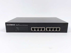 EDIMAX GS-1008P Gigabit Ethernet PoE+ Switch 100~240V w/ Power Cable
