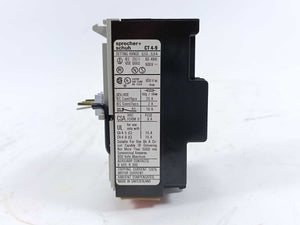 Sprecher+Schuh CT4-9 Thermal Overload Relay 0.55-0.8A. 4 Pcs.
