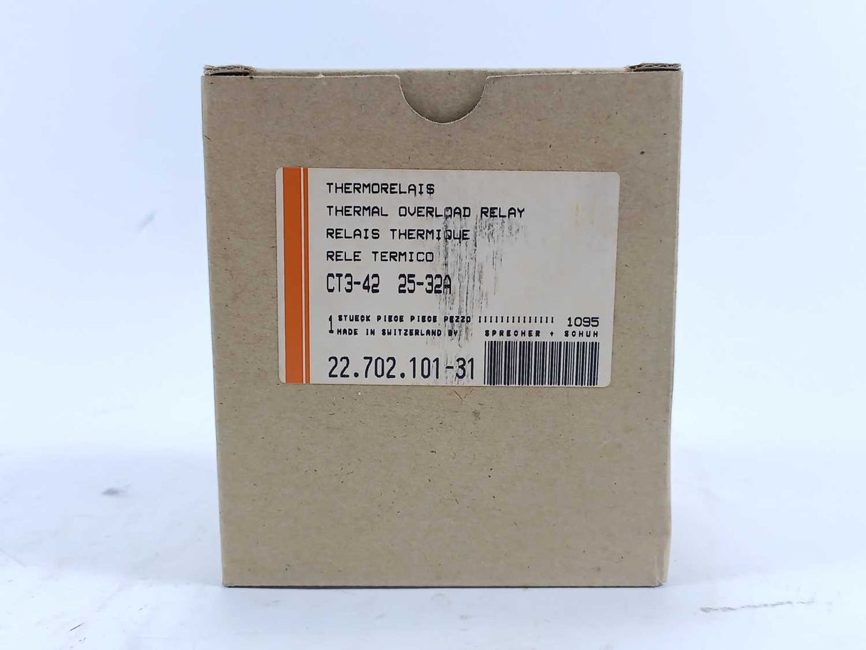 Sprecher+Schuh 22.702.101-31 CT 3-42 Thermal Overload Relay. 25-32A