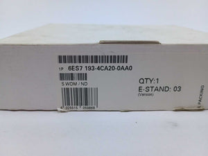Siemens 6ES7193-4CA20-0AA0 Terminal module 4 pieces