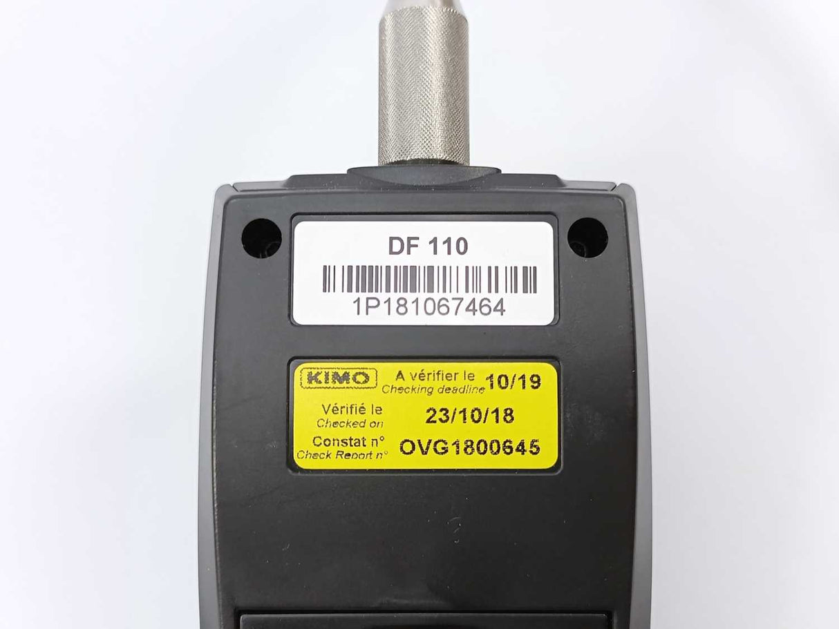 KIMO DF110 2014 Detector of refrigerant gases and hydrogen IN CASE