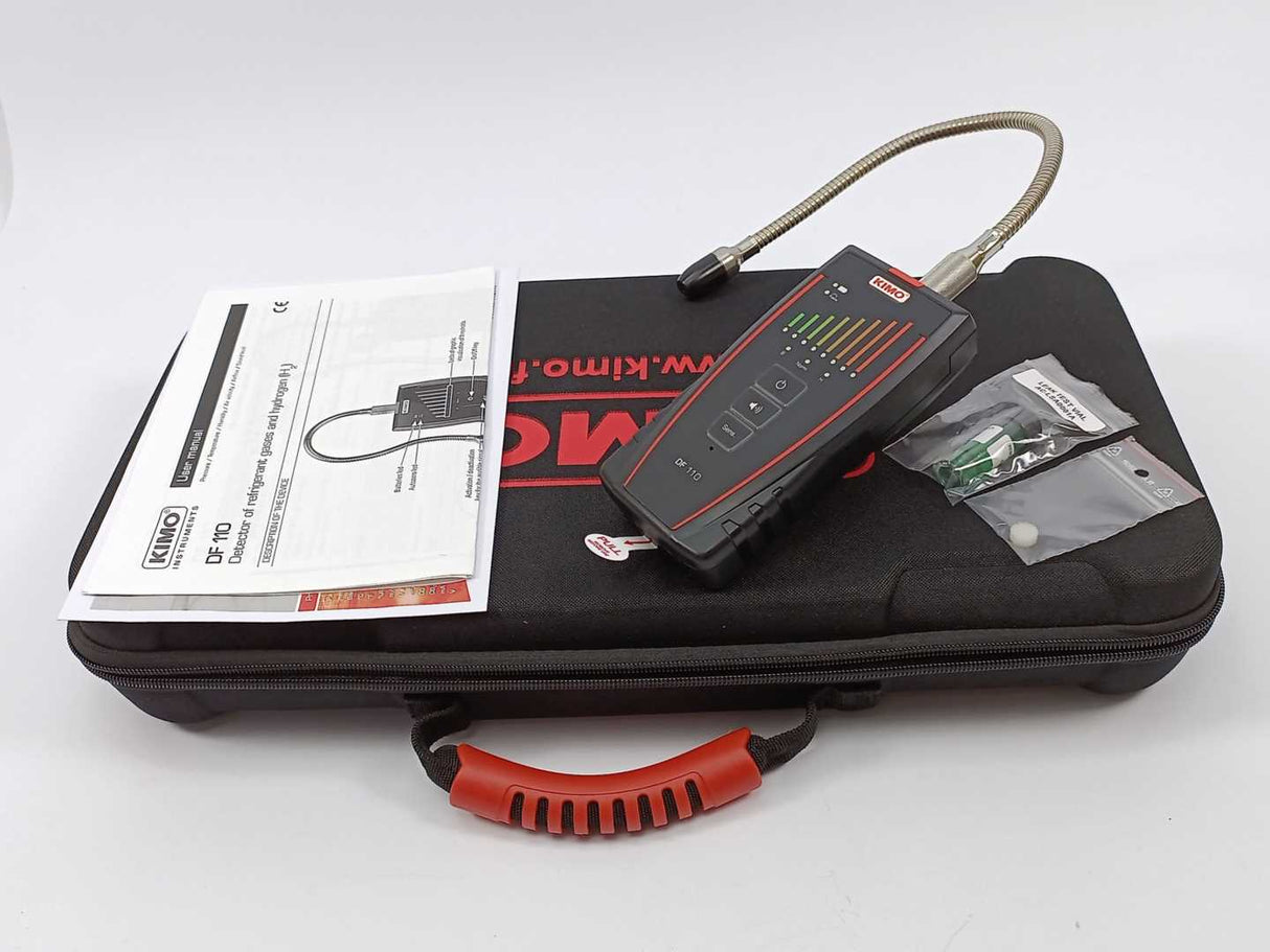 KIMO DF110 2014 Detector of refrigerant gases and hydrogen IN CASE