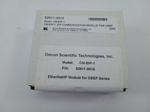 OMRON CM-EIP-1 82611-0010 EtherNet/IP Module for G9SP Series