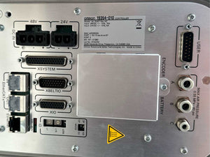 OMRON RS4-2053102 i4-350L Scara w/ 19354-010 Controller & front panel Kit