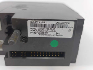 Fisher-Rosemount Systems 12P0680X062 KJ3002X1-BA1 Analog Input