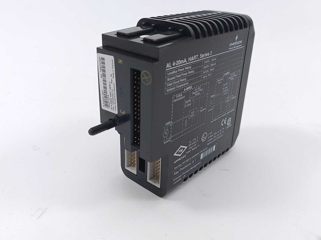 Fisher-Rosemount Systems 12P2532X112 KJ3222X1-BA1 AI, 4-20mA