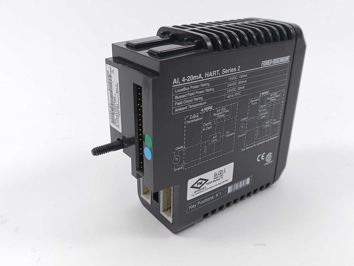 Fisher-Rosemount Systems 12P2532X062 KJ3222X1-BA1 AI, 4-20mA