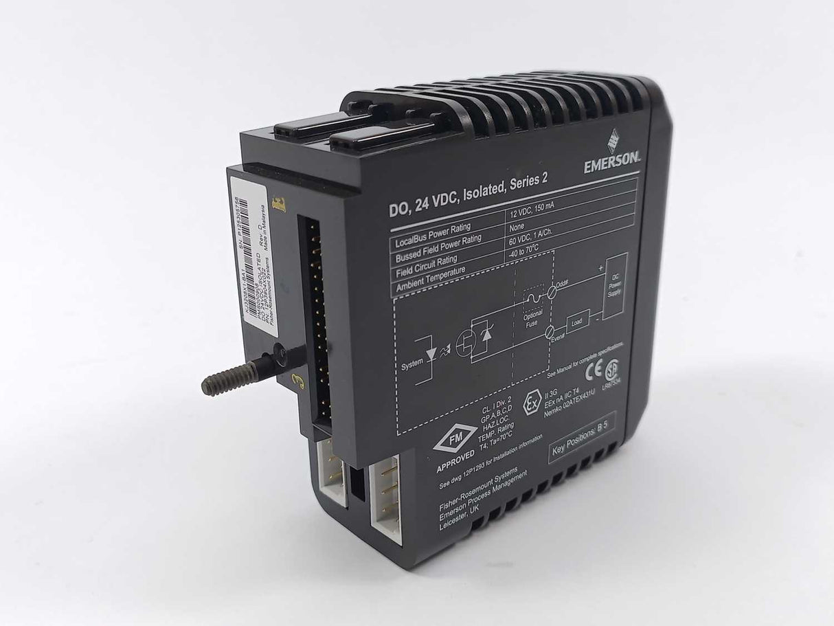 Fisher-Rosemount Systems 12P3904X022 KJ3208X1-BA1 DO, 24 VDC